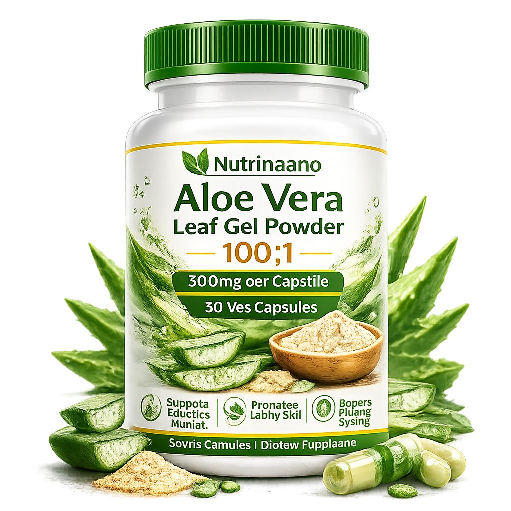 Aloe Vera Leaf Gel Powder